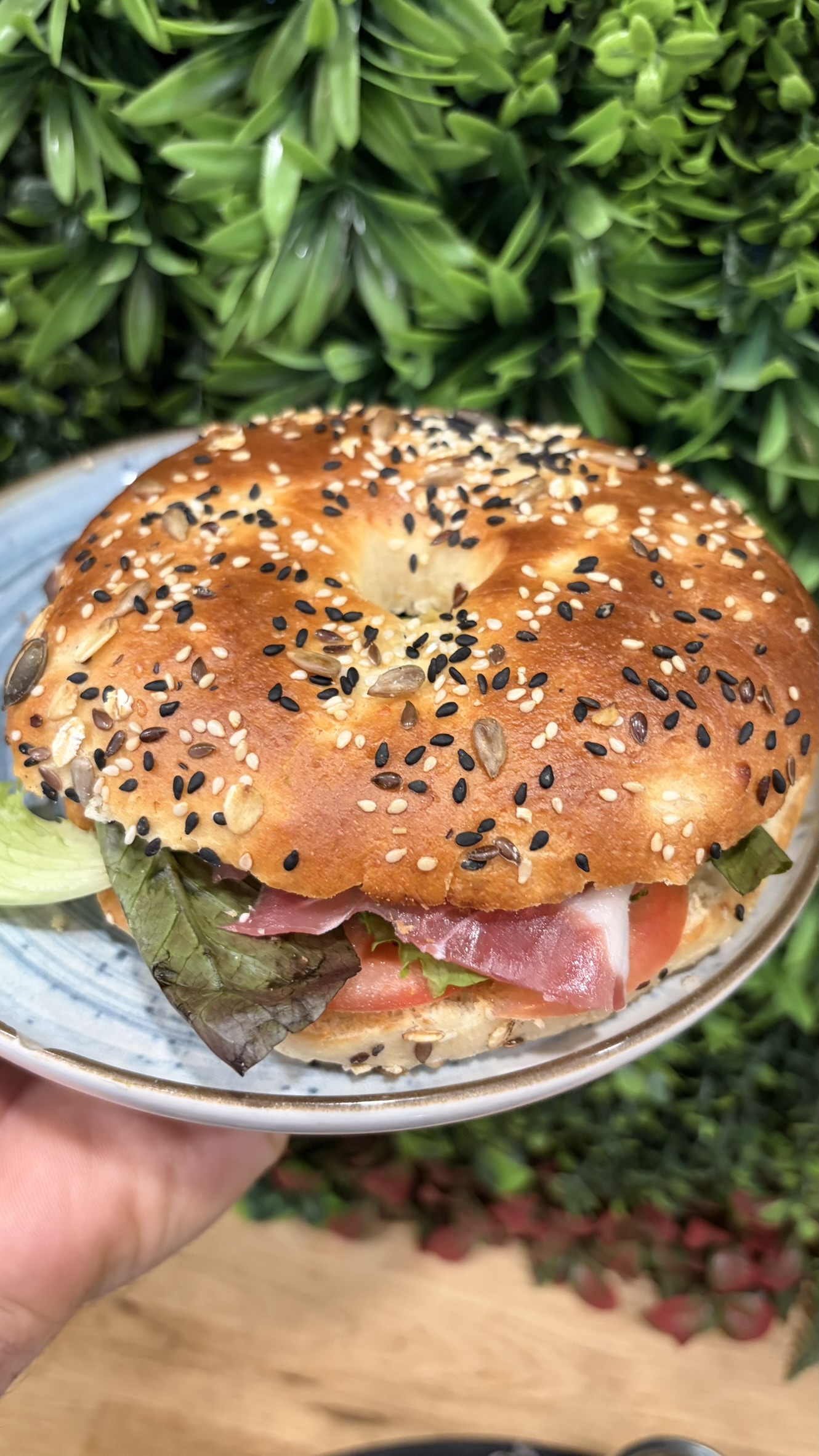 Bagel artesano de Que Cookie