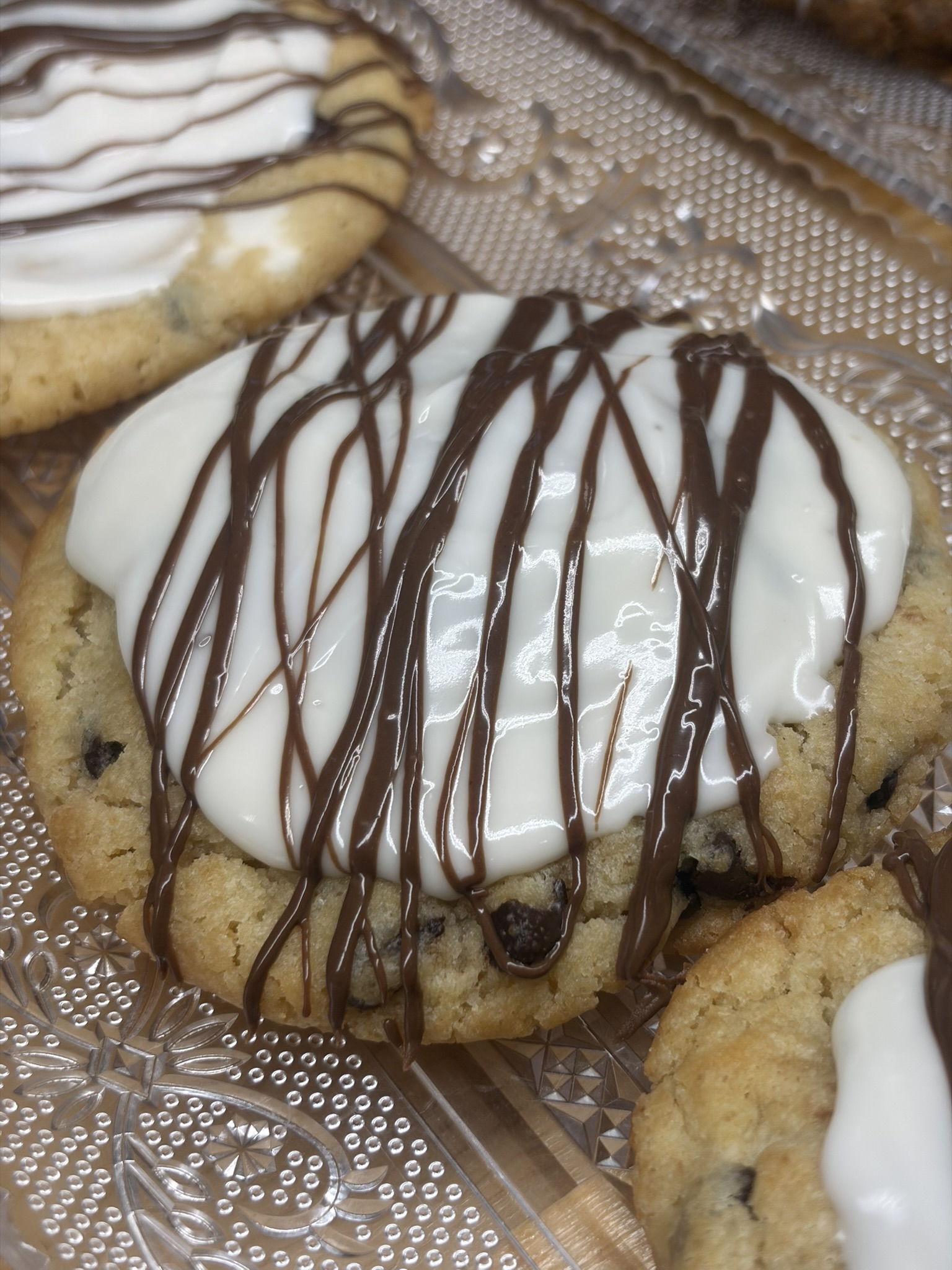 Cookie de crema y chocolate